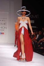 Model walk the ramp for Masaba Shivan Naresh Show at lakme fashion week 2012 on 2nd March 2012 (48).JPG